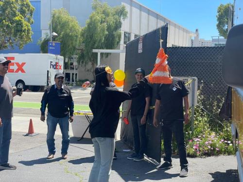 Team appreciation party.