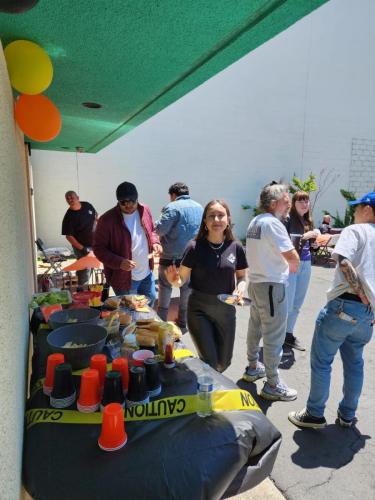 Team appreciation party.